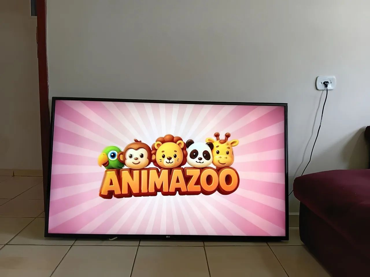 Smart tv LG 60 polegadas 4k tv funcionando perfeitamente  - Foto 4