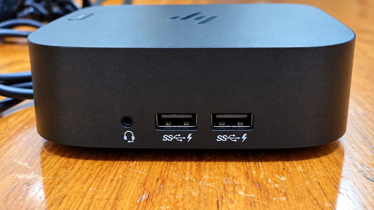 Dock Station HP USB-C G5 Original + Fonte HP 120W | Completa