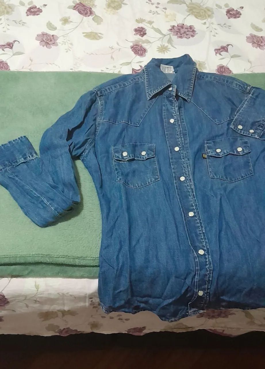 Camisa feminina manga longa 