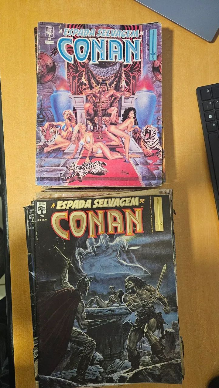 Hq A espada selvagem de Conan Gibis diversos numeros