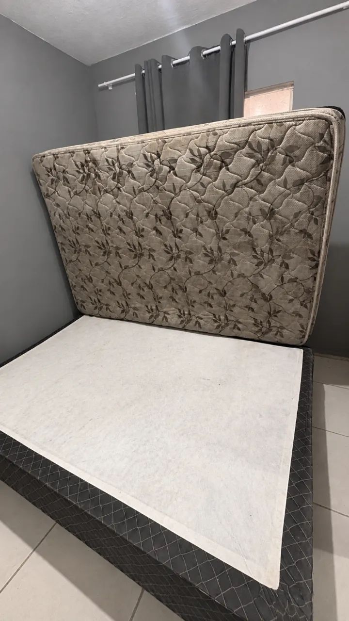 Colchão e cama de casal  - Foto 2