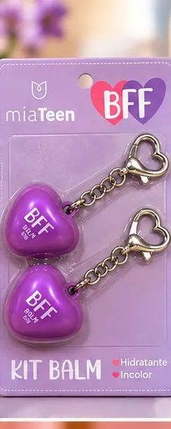 Kit balm chaveiro Mia Make BFF - Foto 2