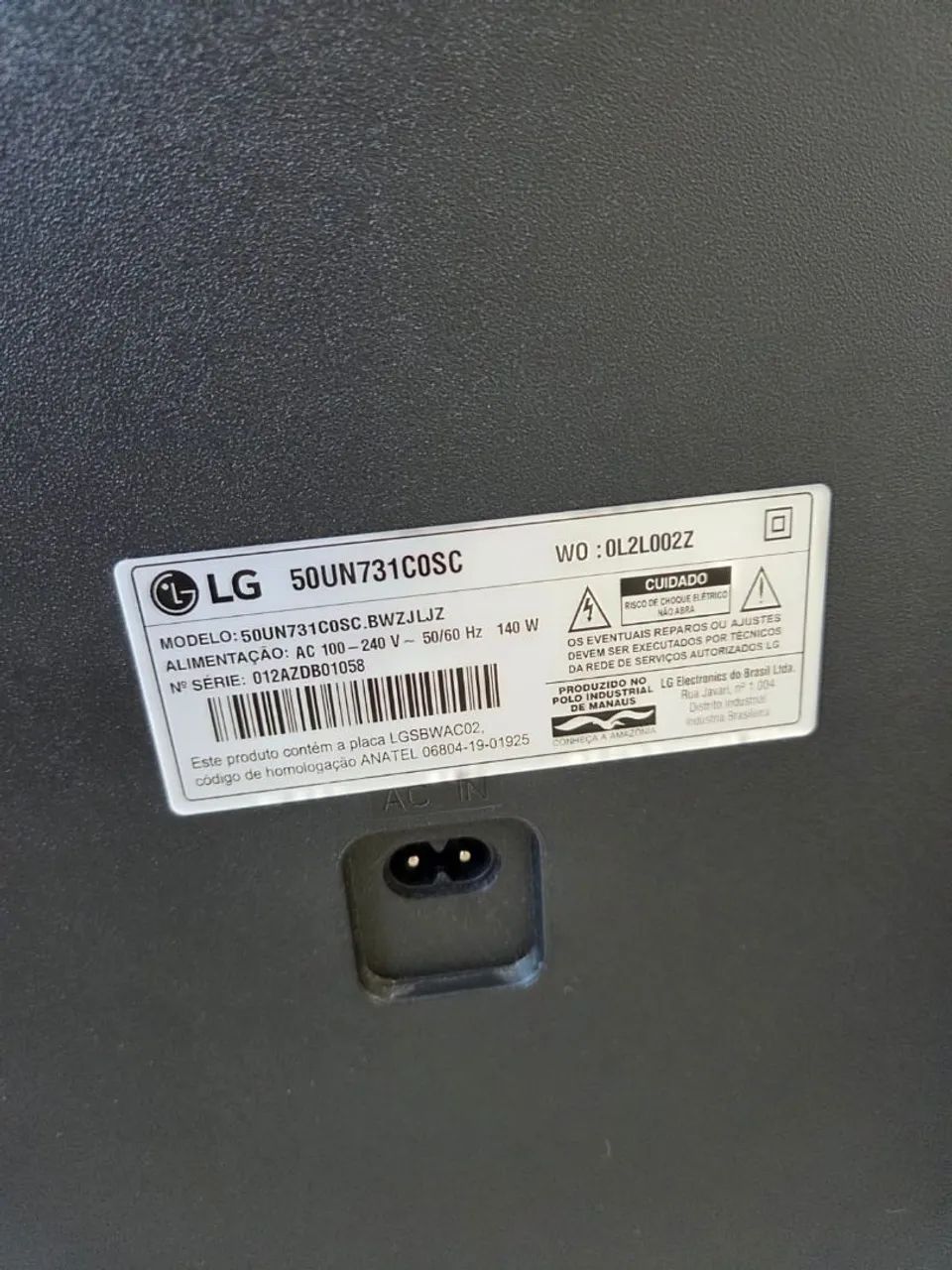 SMART TV LG 50 4K NOVA. 08 MESES DE USO  - Foto 4