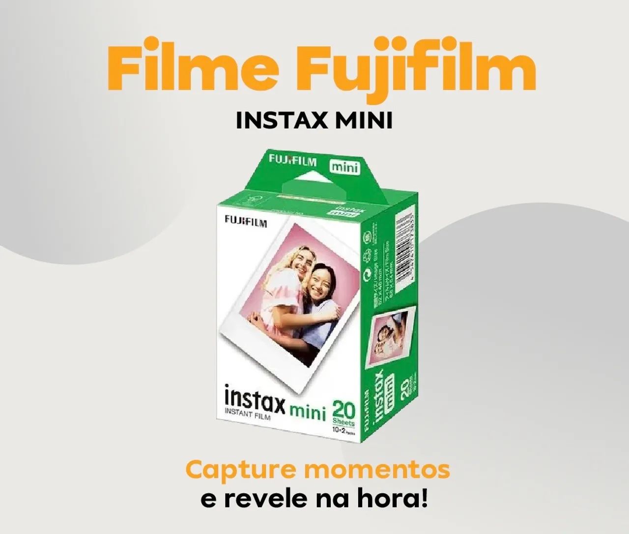Filme Instax Mini 20 fotos - Tradicional  - Foto 3
