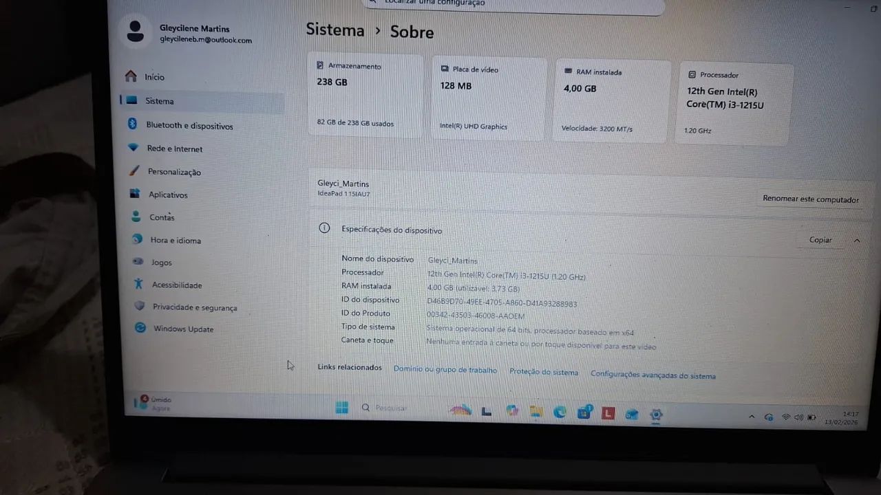 Notebook Lenovo - Foto 5