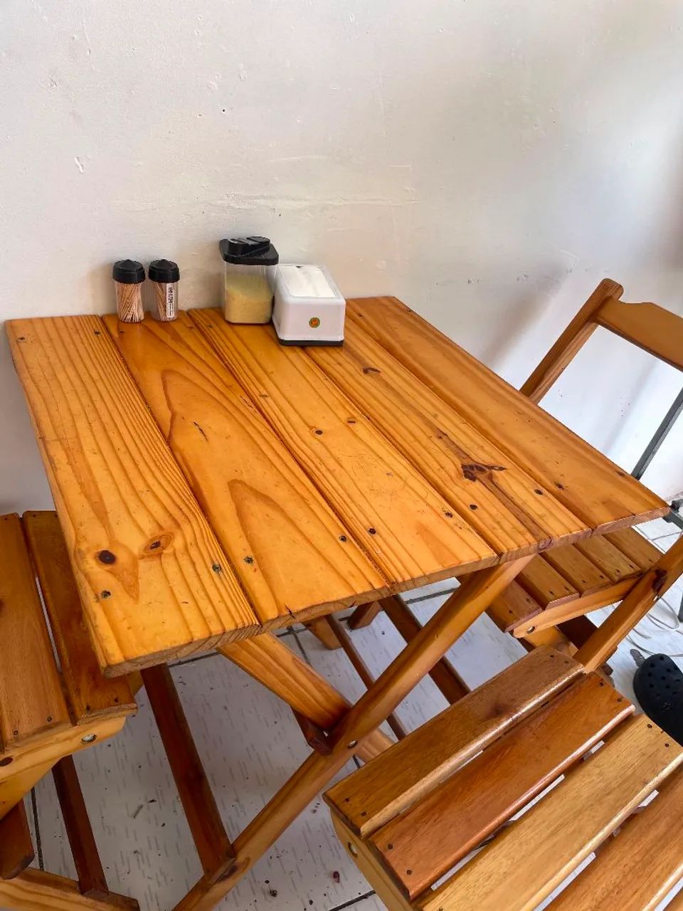 KIT MESA DE MADEIRA