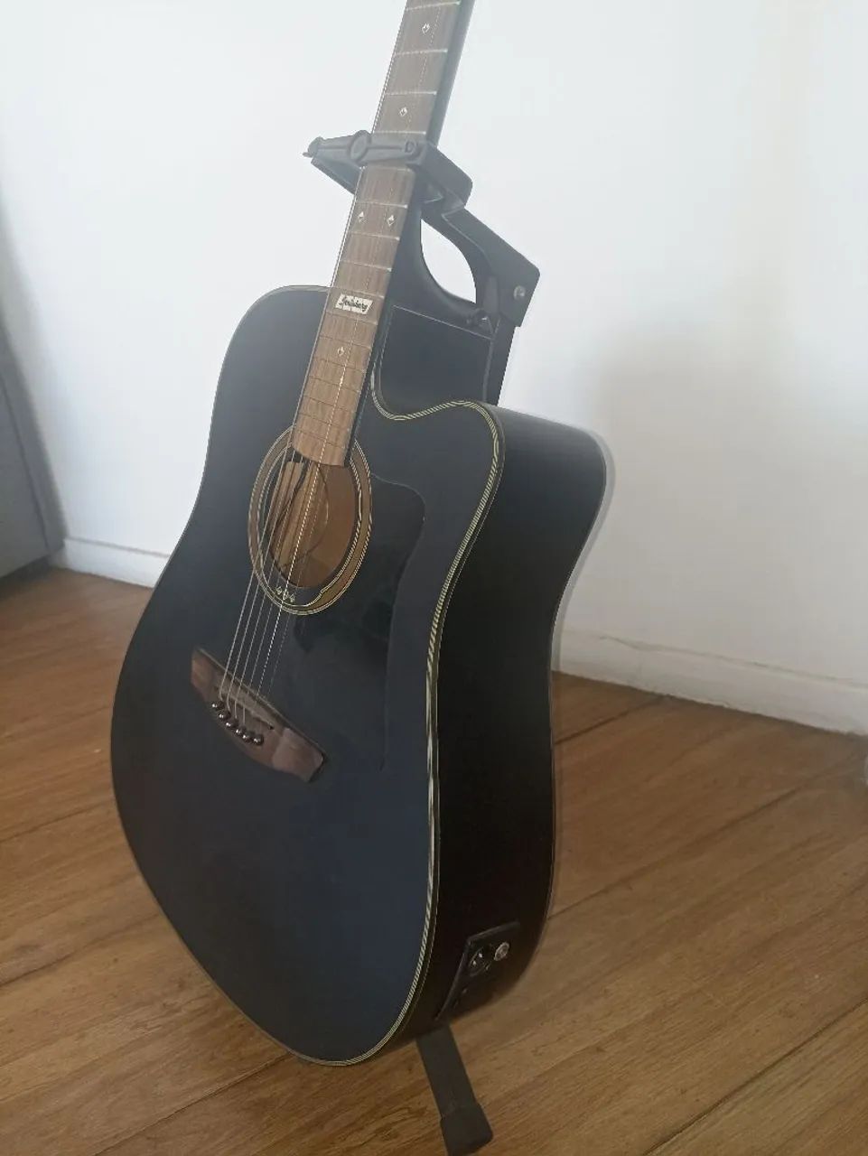 Violão Strinberg AF65C BKS + capa - Foto 3