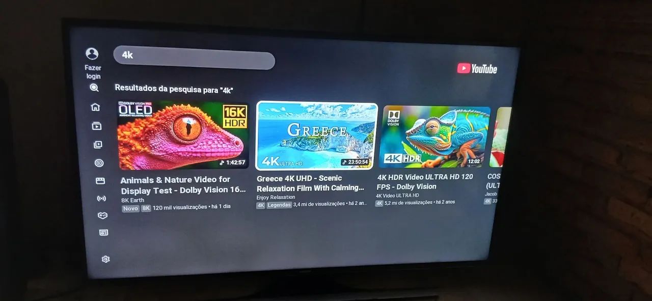Smart tv samsung 48 pol 4k - Foto 2