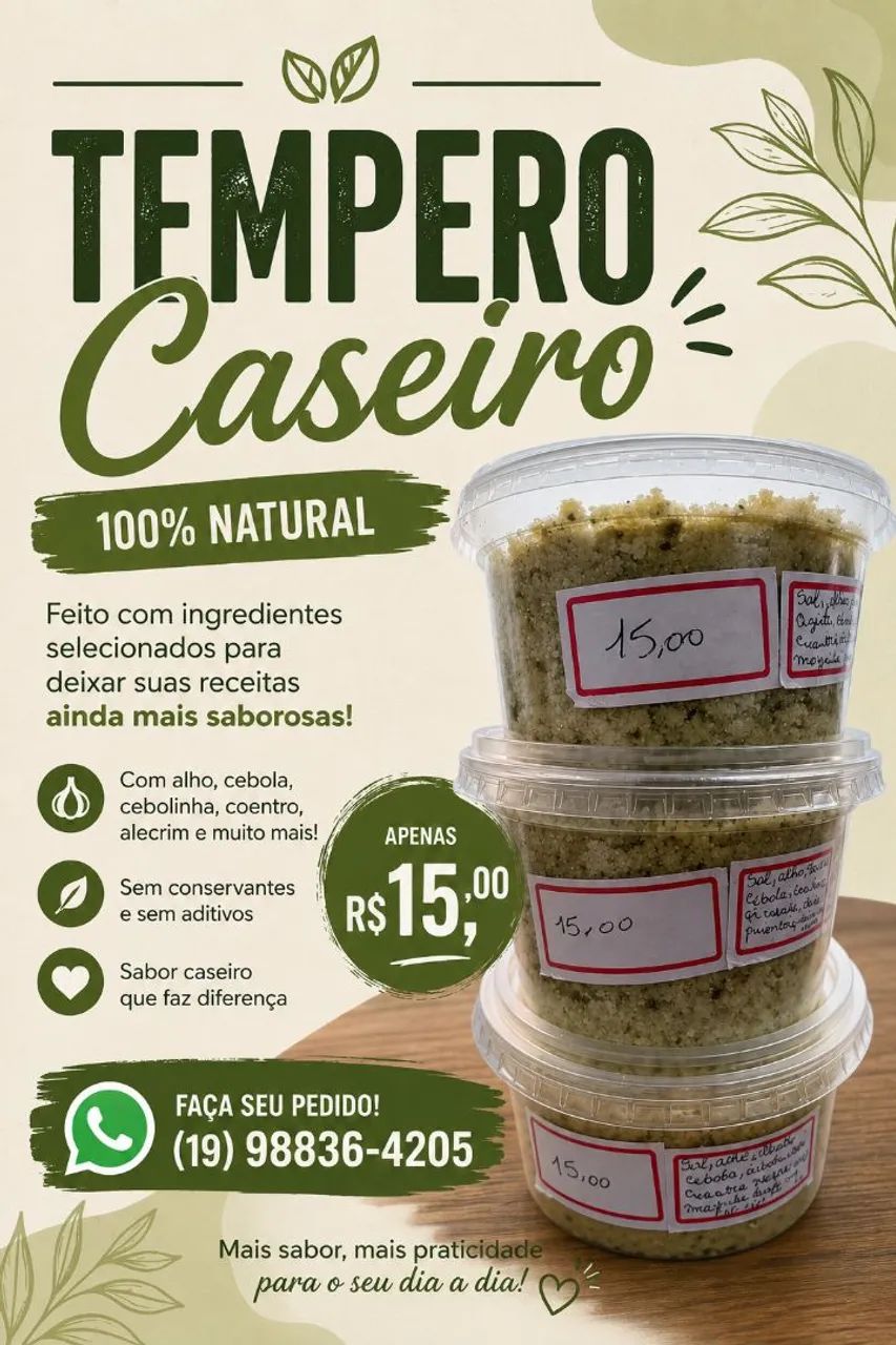 Tempero Caseiro 