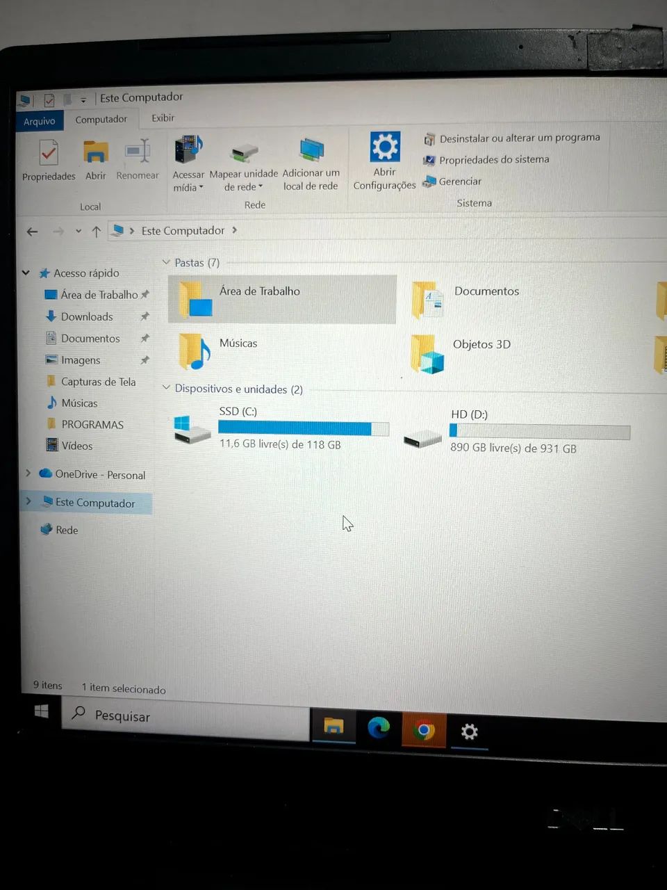 Dell Vostro 5481 | i5 8ª Geração | 8GB RAM | SSD + HD - Foto 4