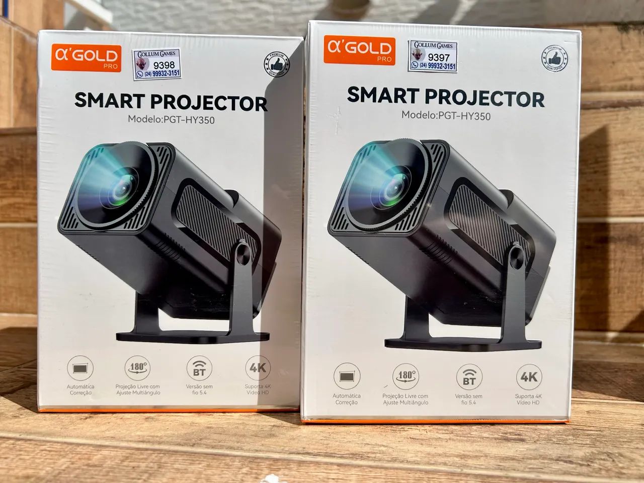 Smart Projetor A-Gold HY 350 Top!
