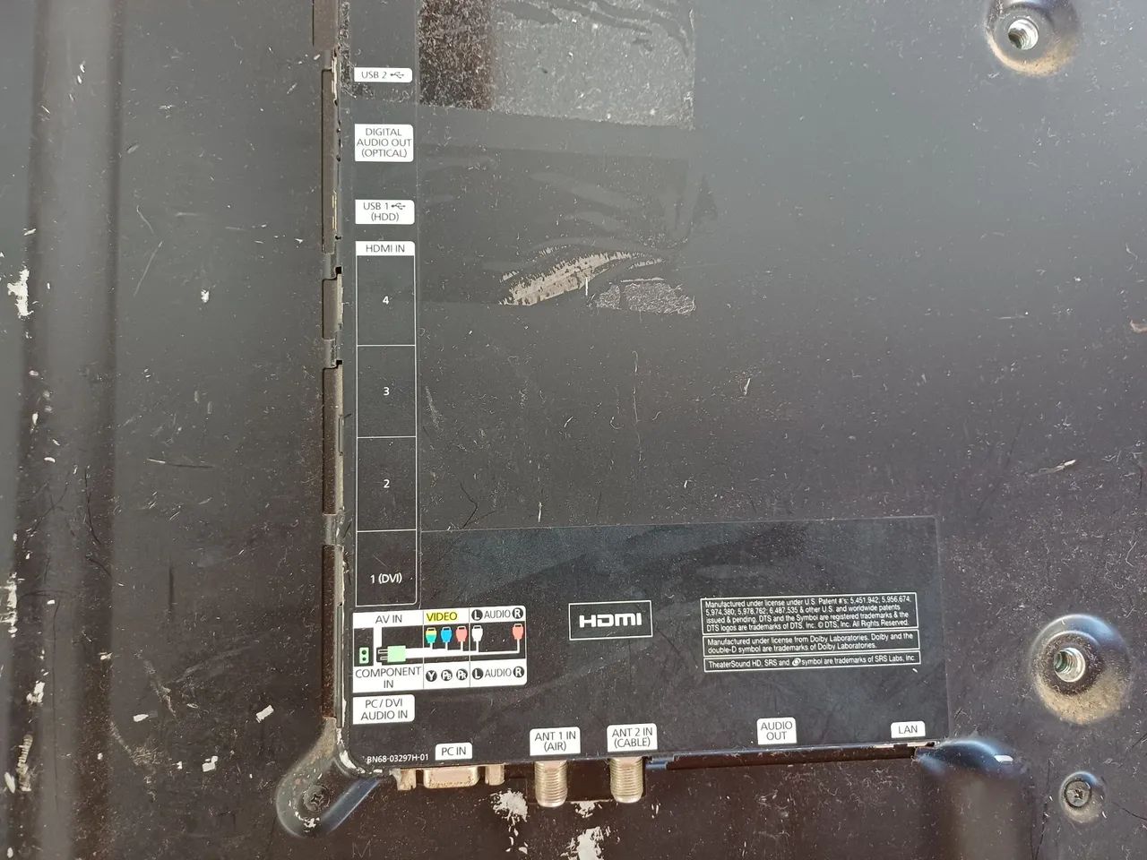 TV Samsung 40 polegadas com linhas na tela - Foto 5