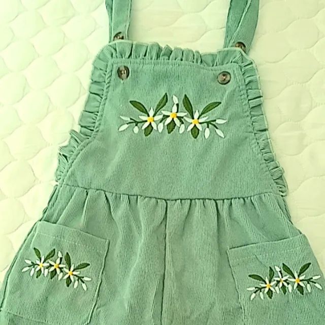 Macacão verde infantil - Foto 2