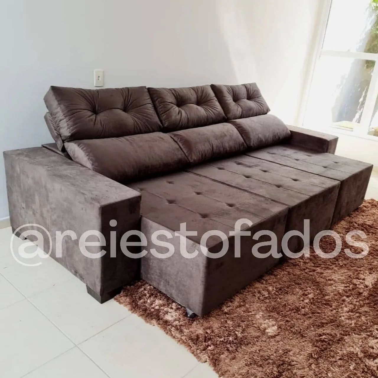 Sofá retrátil e reclinável  - Foto 2