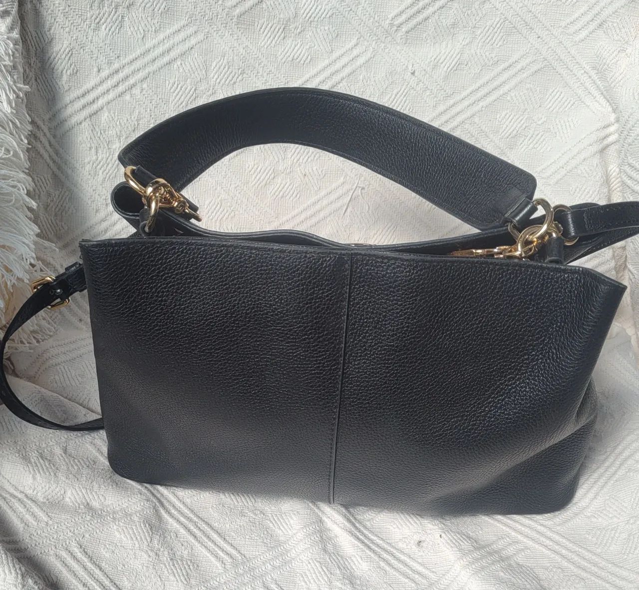 Bolsa Luz da lua  Couro  - Foto 5