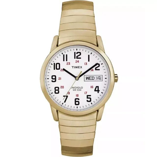 Relógio Timex Masculino Ref: T20471 Mola Dourado Easy Reader - Foto 2