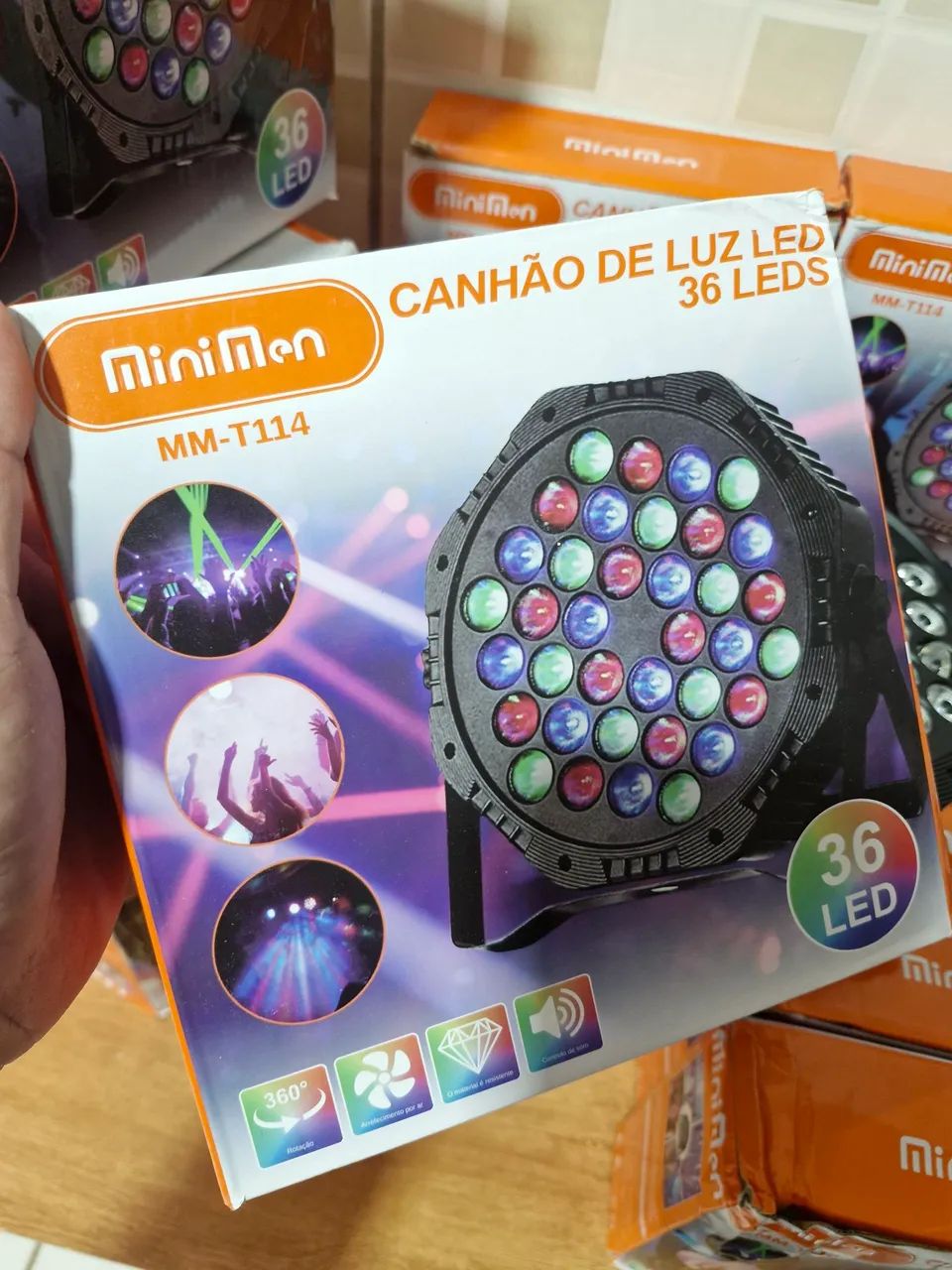 Canhão de led RGB - Foto 3