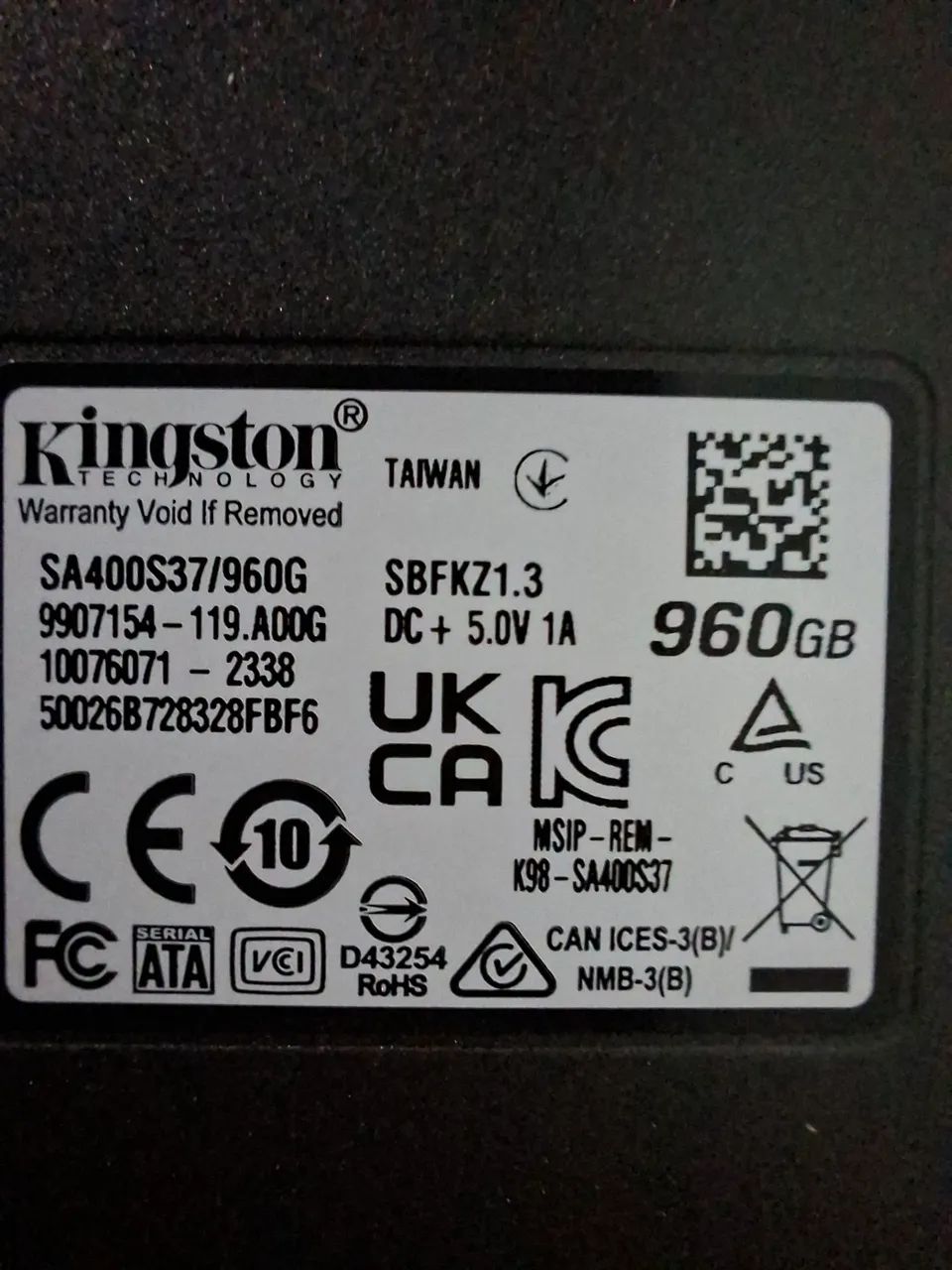 SSD Kingston Kingston A400 960 GB - Foto 3