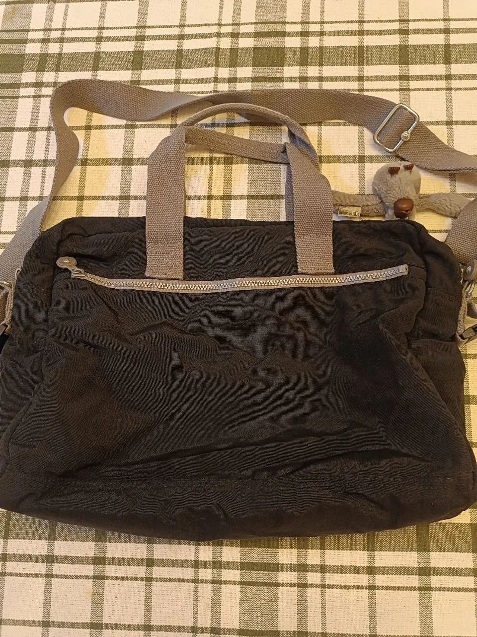 Bolsa Maternidade Kipling Preta Original - Ótimo Estado - Foto 4