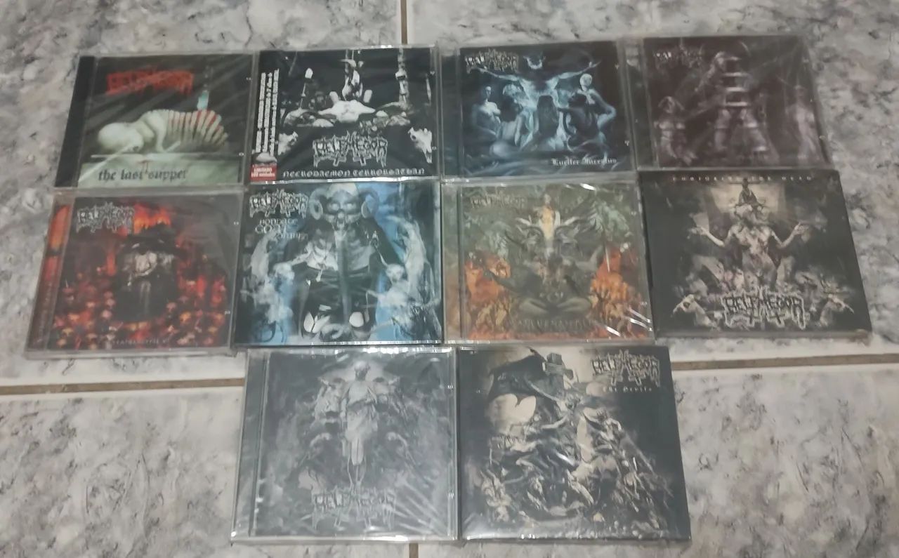Belphegor CDs Seminovos e zerados.