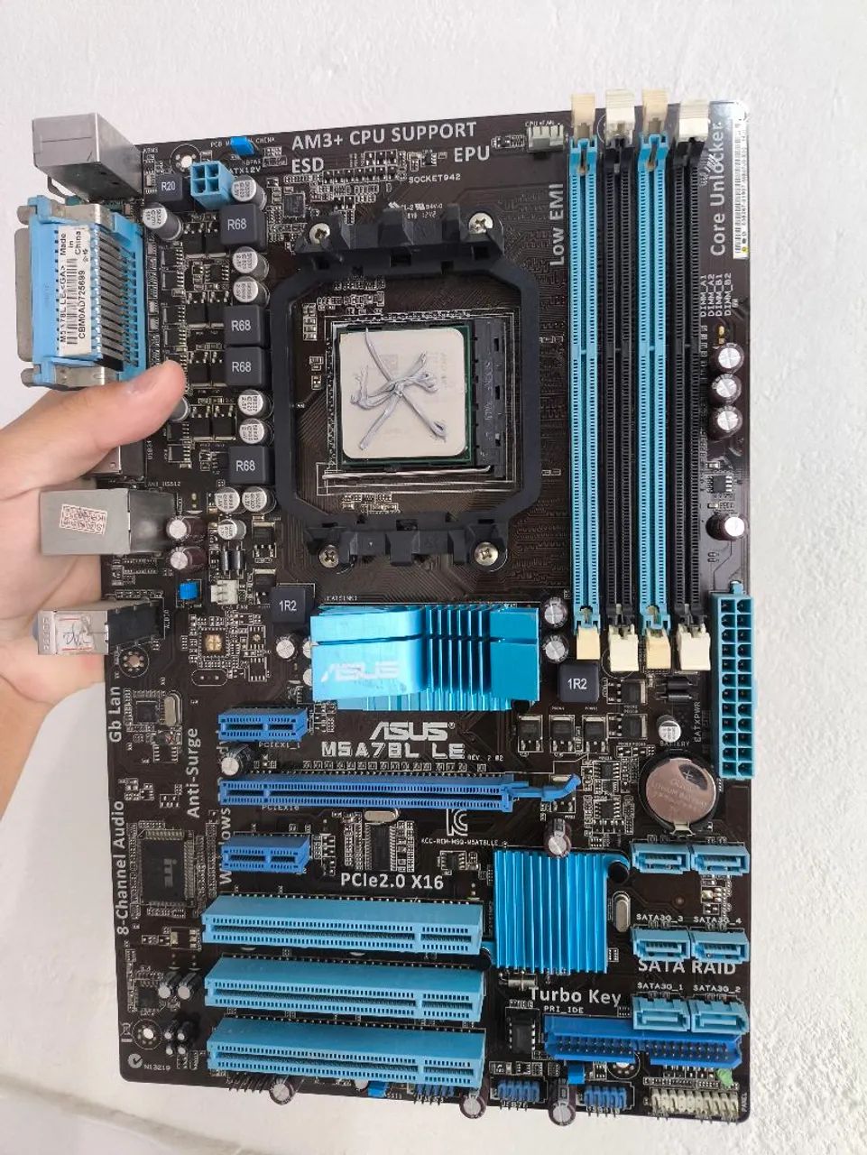 Kit placa mãe + processador FX 8120