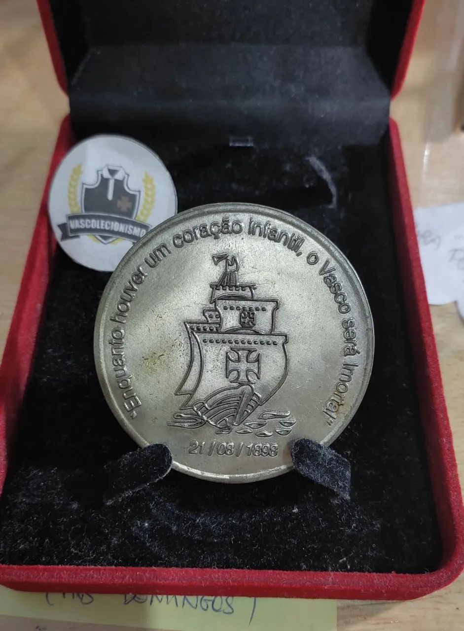 MEDALHA COMEMORATIVA DO VASCO DA GAMA  - Foto 2