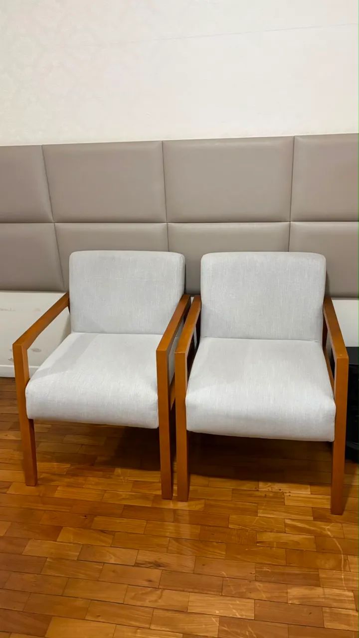 Poltrona para Salão Recepção Consultório