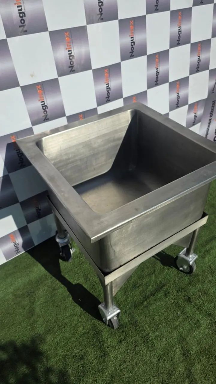 Carinho auxiliar inox  - Foto 3
