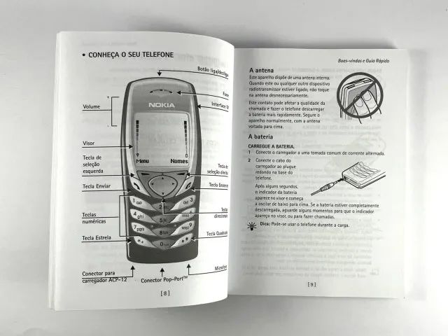 Manual Original Nokia 6100 | Acessório de Celular | Colecionável