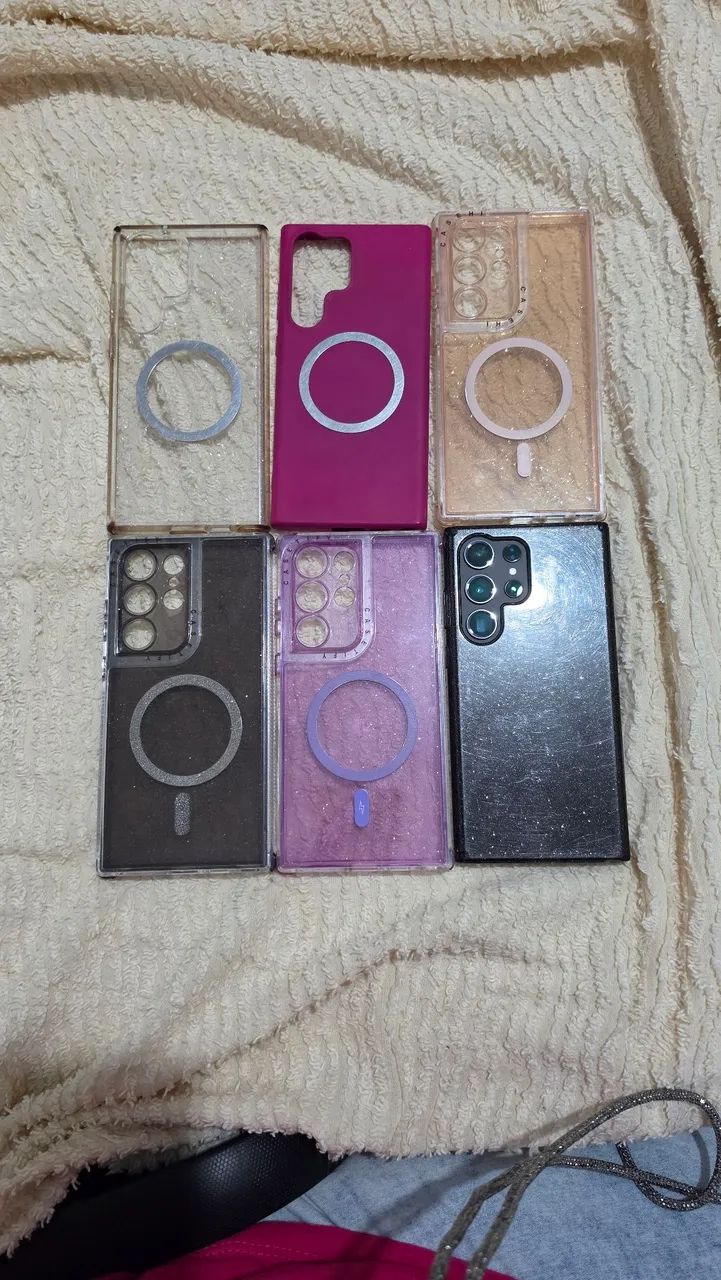 Kit 6 capas para S23 ultra