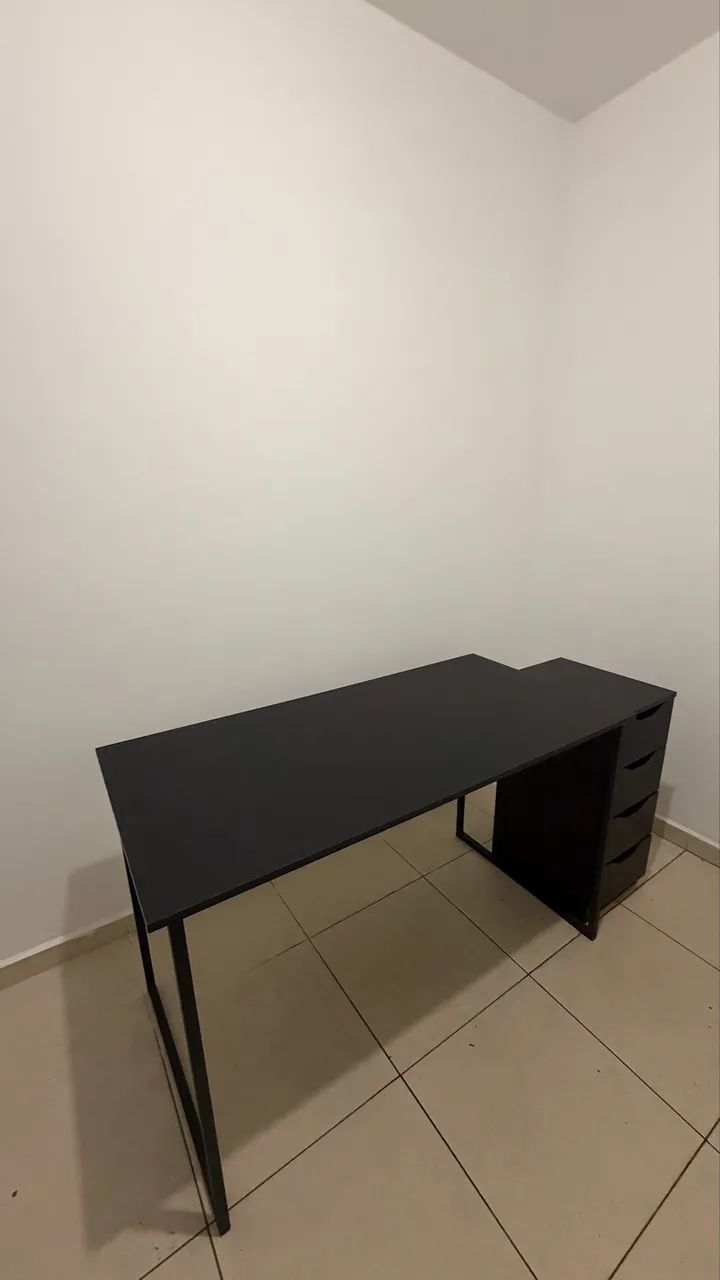 Mesa de escritório com nicho  - Foto 2