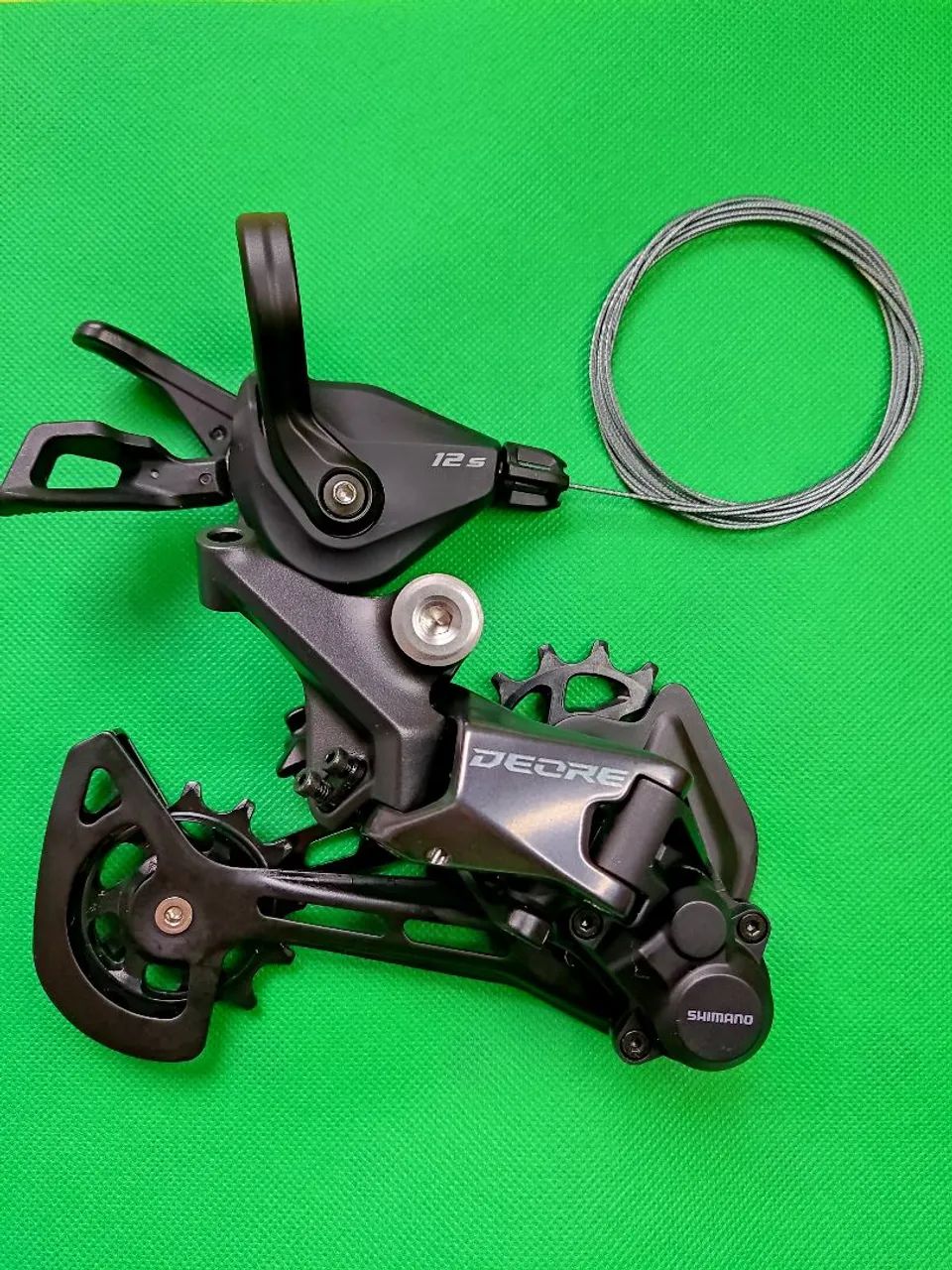 Kit Deore 12v M6100 Cassete Absolute 11-50T - Foto 2