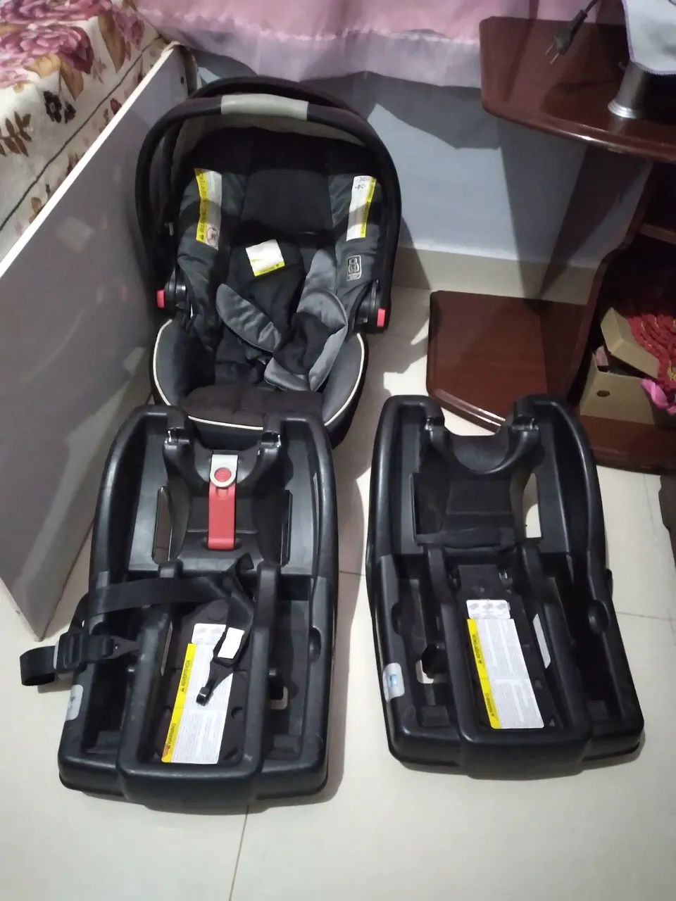 Cadeirinha de bebê com duas base - Foto 2