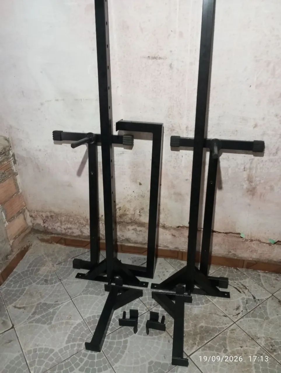 Suporte Agachamento e Supino com Trava de Segurança  - Foto 3
