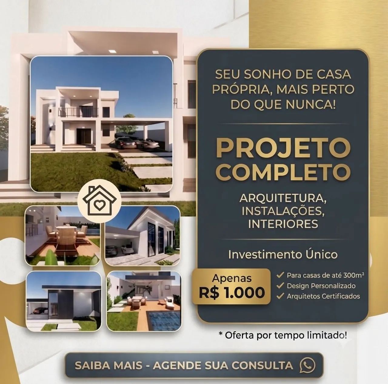 Precisa de um projeto para sua obra 