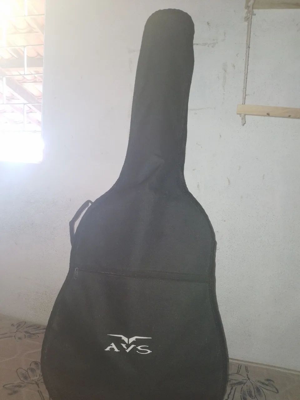 VIOLÃO CORDAS DE AÇO, COR PRETA