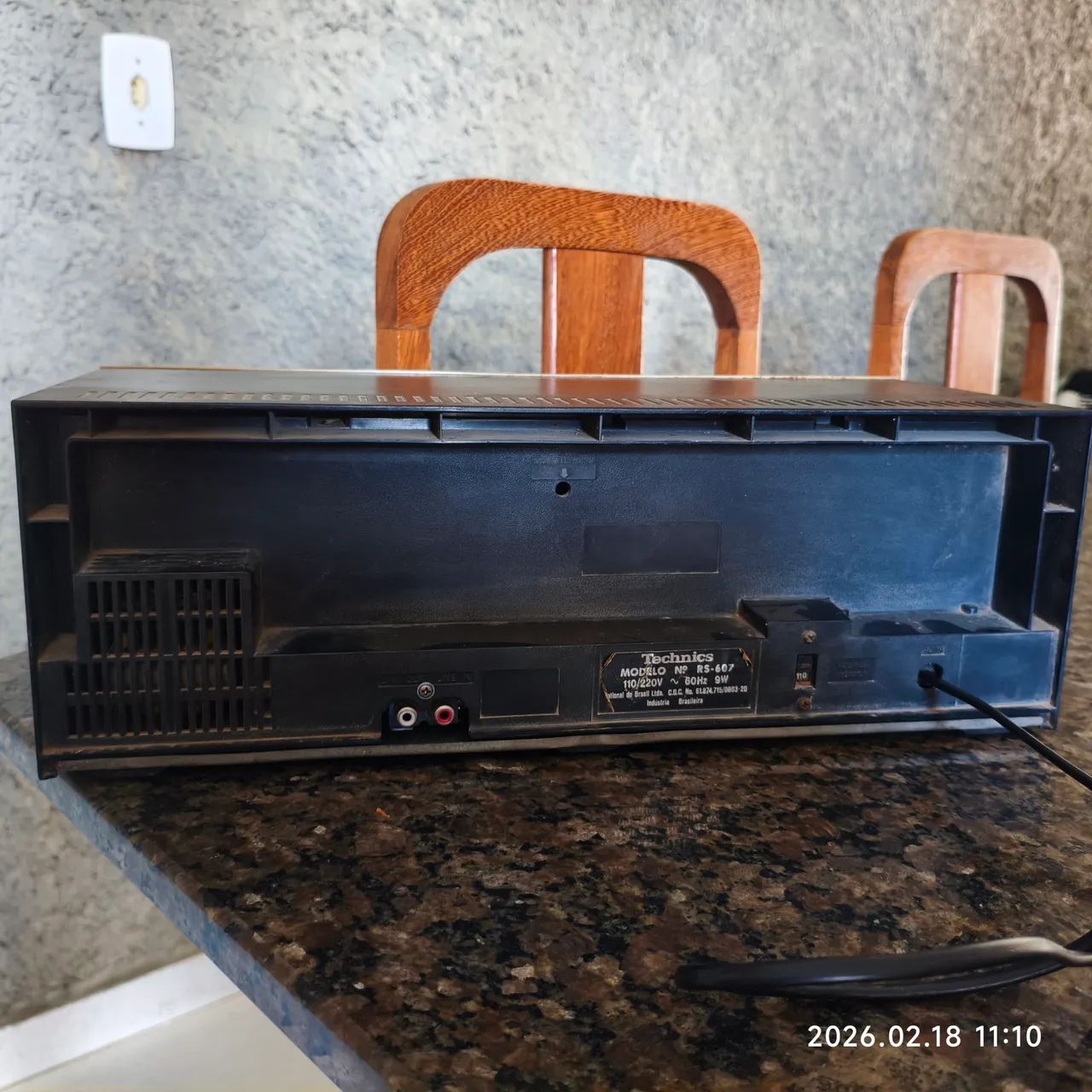 Tape Deck Technics 607 - Tela Adaptada  - Foto 5
