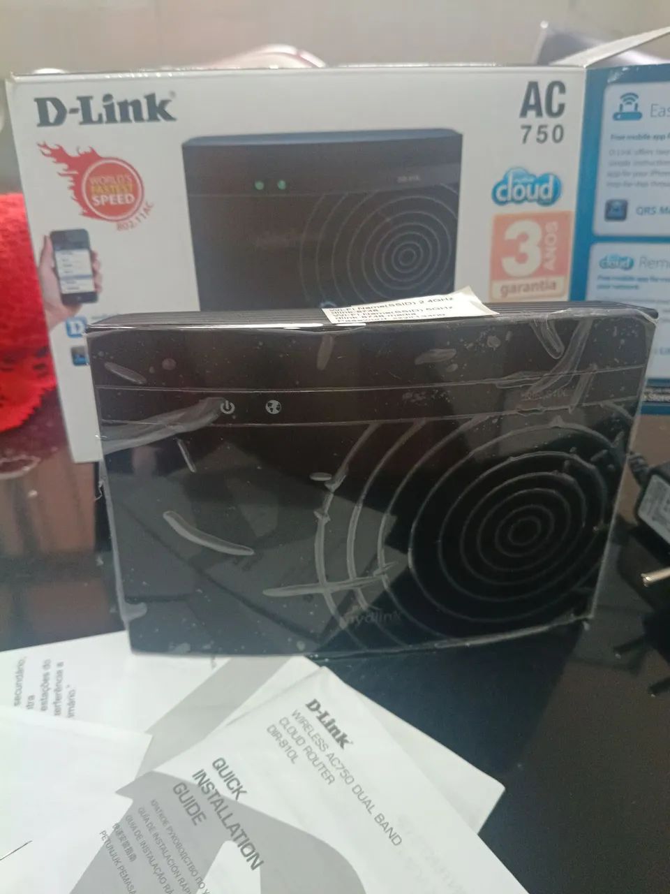 Roteador Dlink Novo