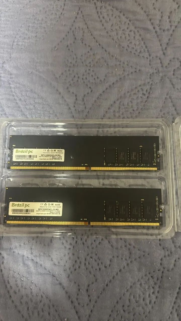 MEMÓRIA RAM 16GB DDR4 (8x2) 3200mhz  - Foto 4