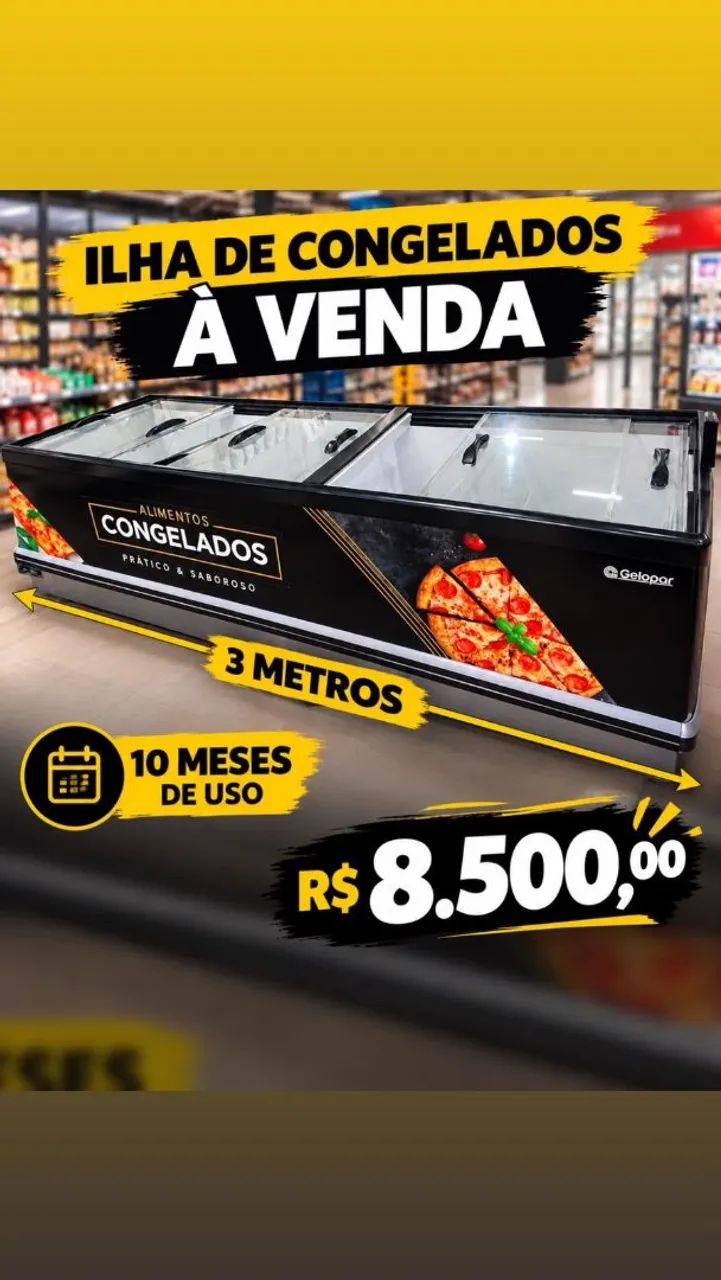 Freezer comercial 