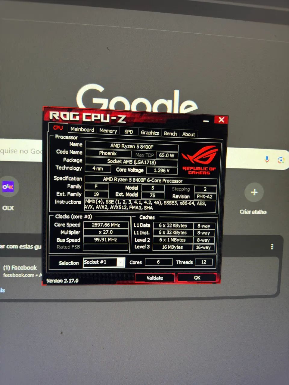 RYZEN 5 8400F AM5 - Foto 3