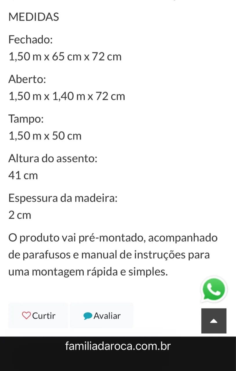 Banco que vira mesa  - Foto 3