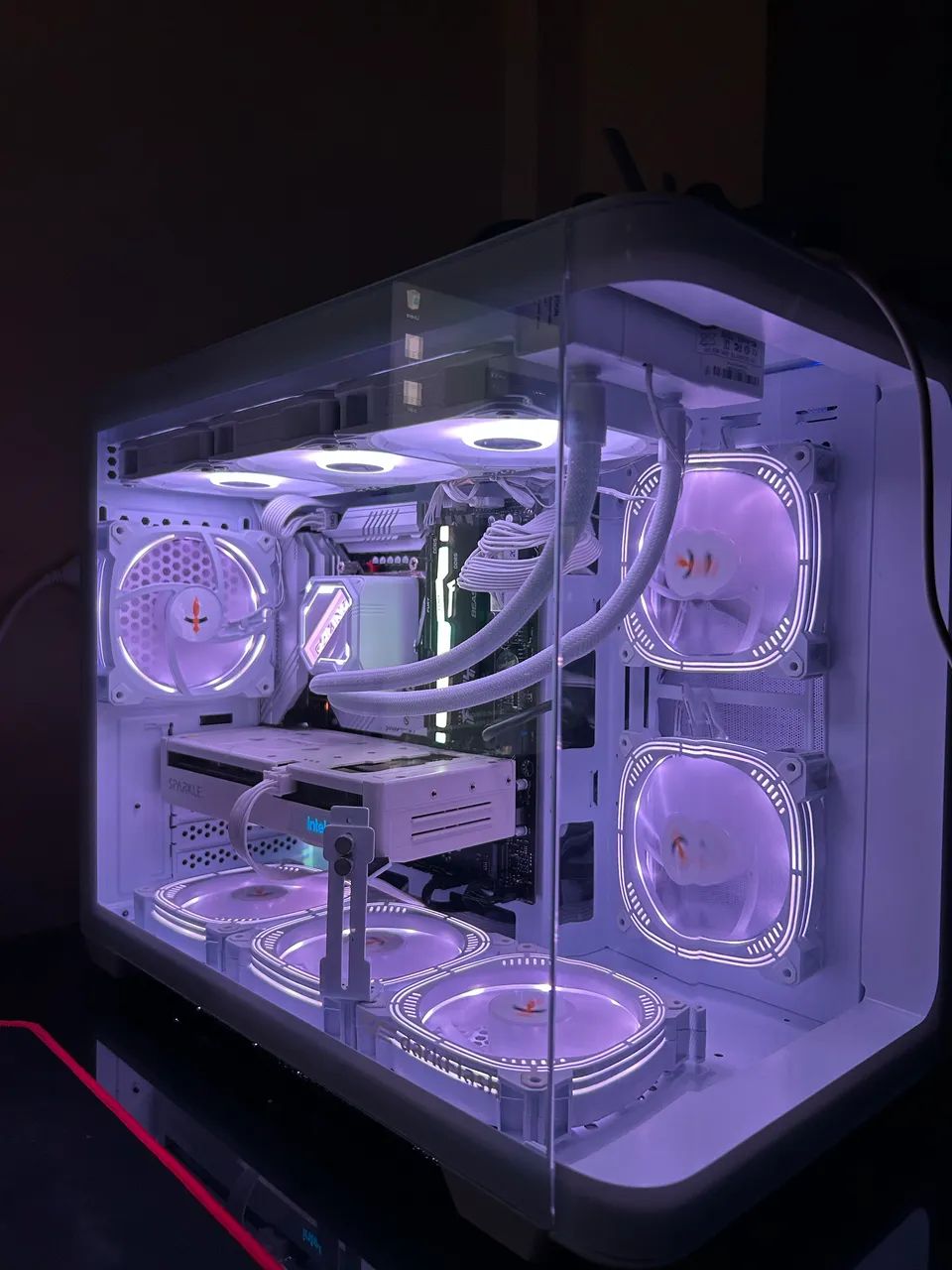 Kit 7 ventoinhas titorion RGB