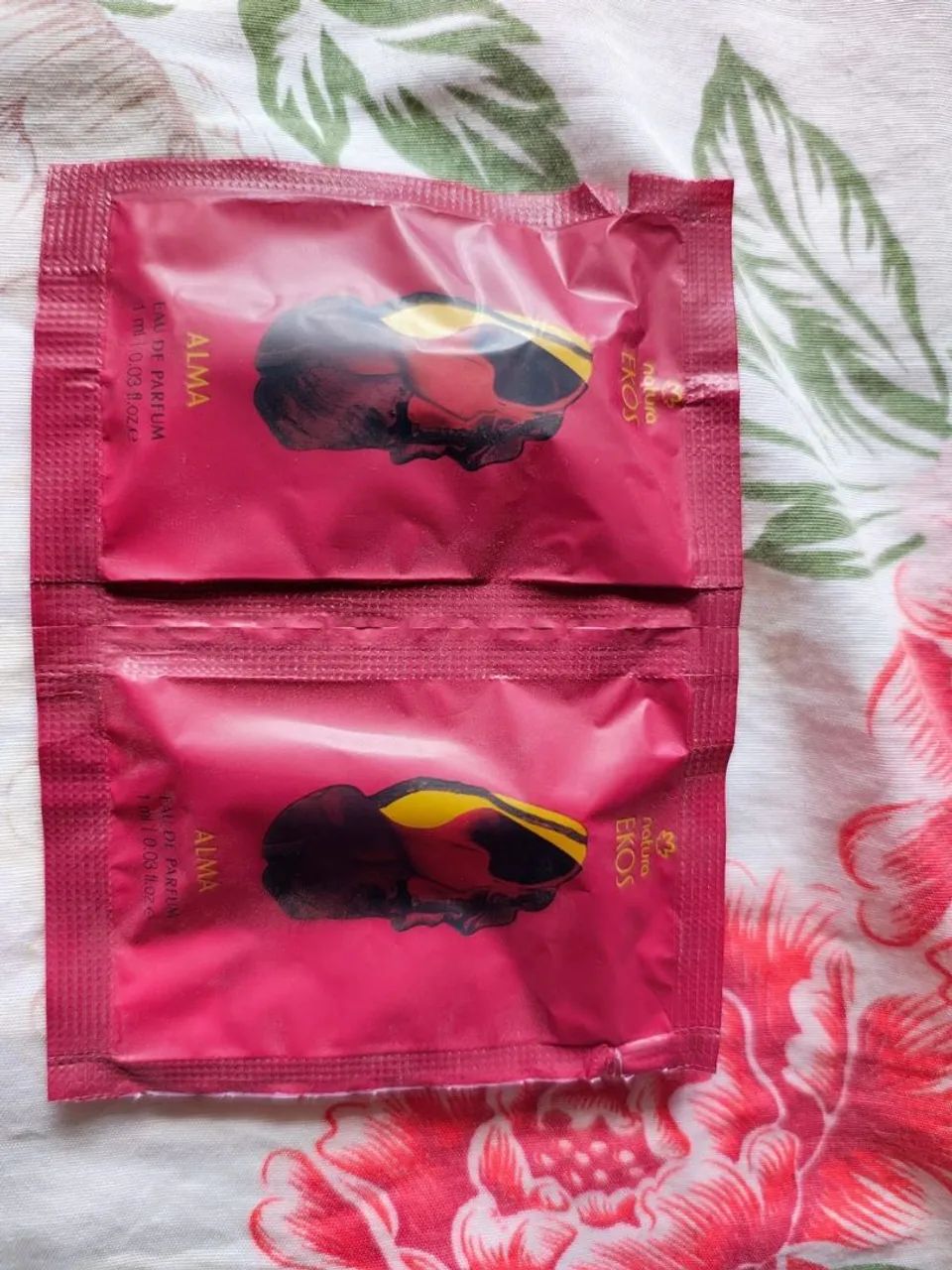 Amostras perfume ekos alma natura 