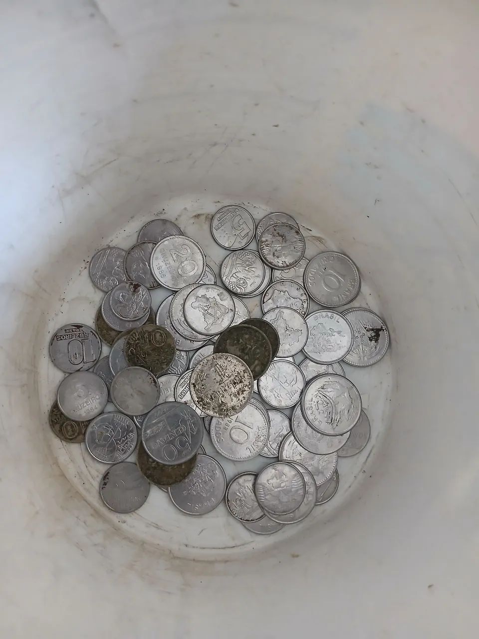 Moedas antigas( cruzeiros e centavos)
