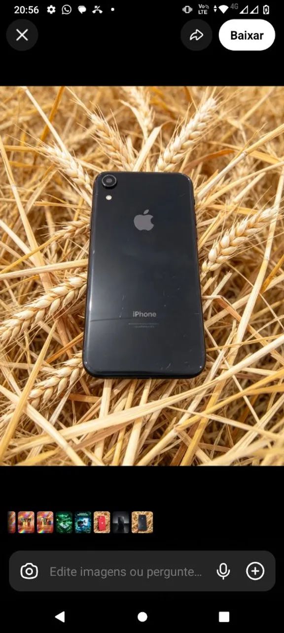 Carcaça traseira iPhone xr