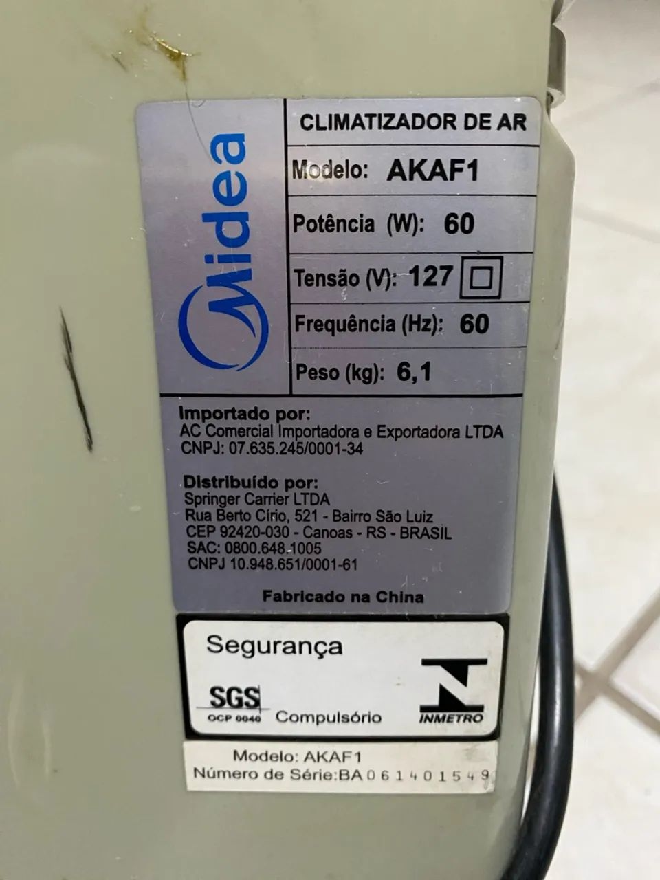 Climatizador de ar MIDEA - Foto 4