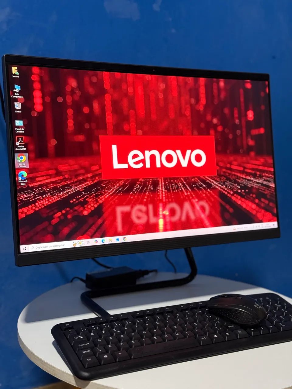 Monitor Lenovo C32u Completo - i3 4Gb RAM SSD 256Gb | Tela de 31,5 polegadas IPS Full HD  - Foto 2