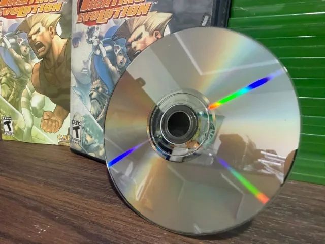 Jogo Capcom Fighting Evolution Ps2 Completo Americano Original CIB Coleção  - Foto 4