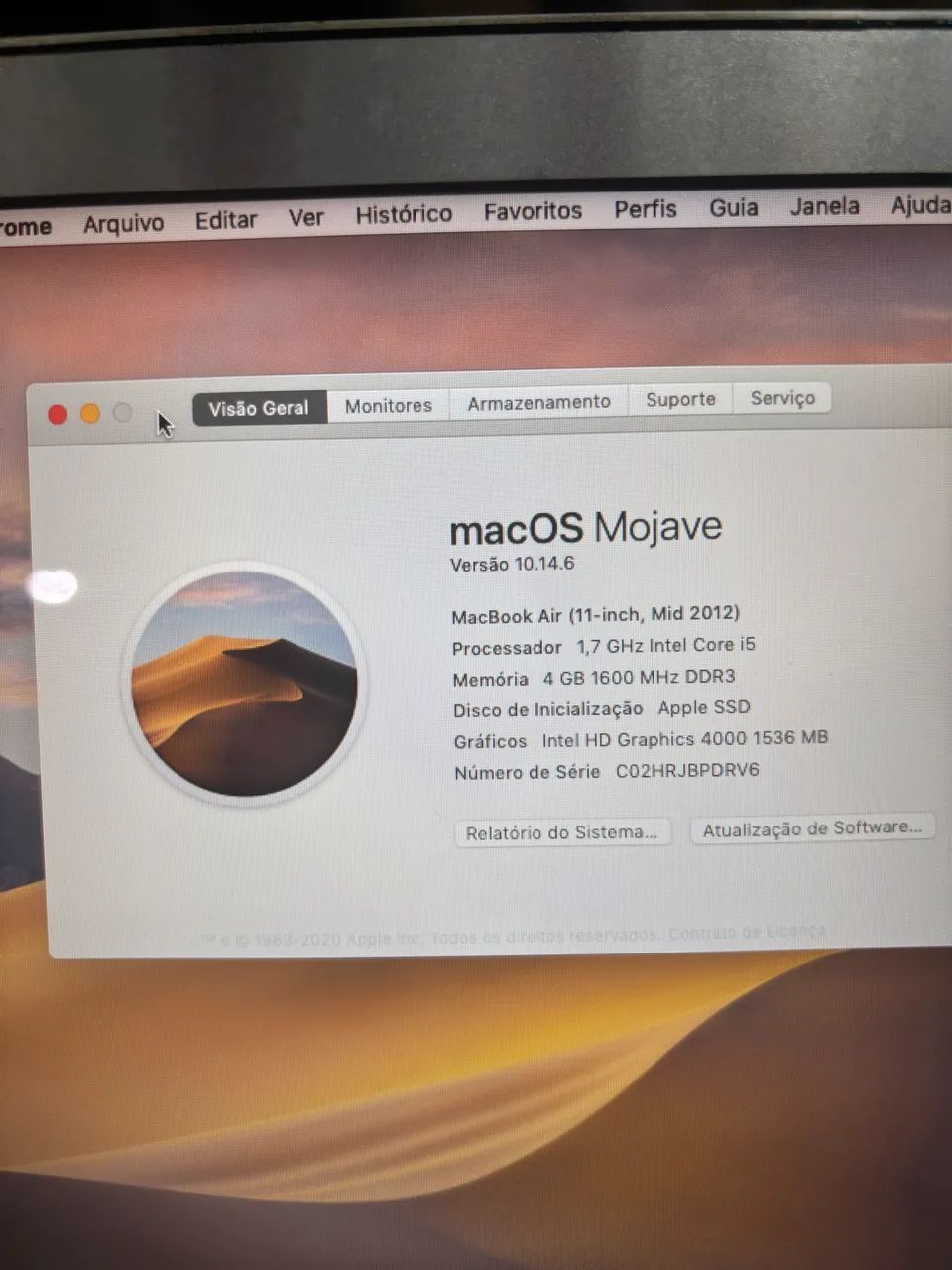 MacBook Air 11 2012 Core i5 - Foto 5